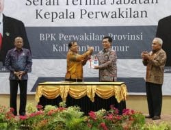 Bupati dan Wabup Kutim Hadiri Sertijab Kepala BPK Perwakilan Kaltim