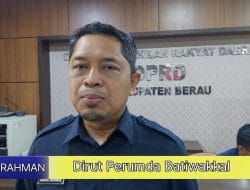 Dirut,KPM sudah menyampaikan kepada DPRD Berau