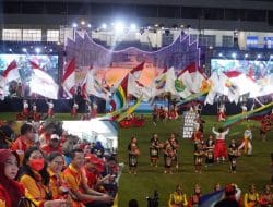 Bersama Cetak Juara, Bupati Hadiri Puncak Haornas XXXIX di Balikpapan