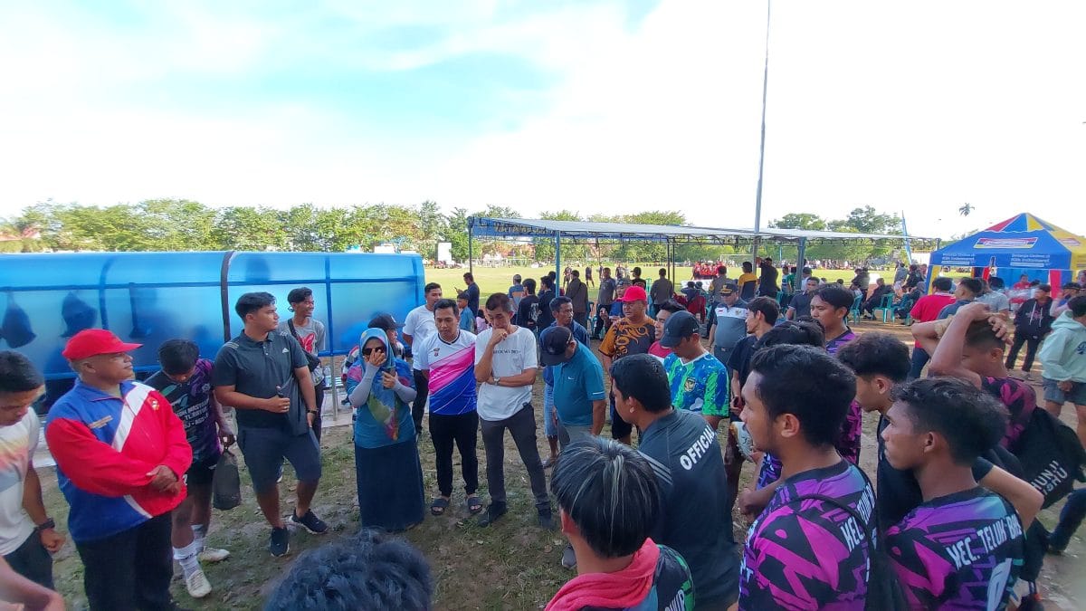 Kecamatan Teluk Bayur lolos ke babak semi final KNPI Cup 2022