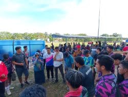 Kecamatan Teluk Bayur lolos ke babak semi final KNPI Cup 2022