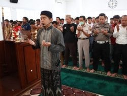 Doakan Korban Kanjuruhan, Polres Berau Gelar Sholat Gaib