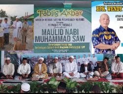 Maulid Nabi Muhammad SAW dan Peletakan Batu Pembangunan Asrama Putri Yayasan Hubbul Yatama walmasakin mandiri
