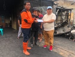Madri Pani Berikan Bantuan Kepada Keluarga Korban Kebakaran Di Sambaliung, Wujud Kepedulian Partai Nasdem Kepada Masyarakat