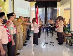 Syarifatul Syadiah: Ketua Kwarcab Pramuka  Berau Lantik Pengurus Mabiran Gunung Tabur