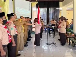Syarifatul Syadiah: Ketua Kwarcab Pramuka Berau Lantik Pengurus Mabiran Gunung Tabur