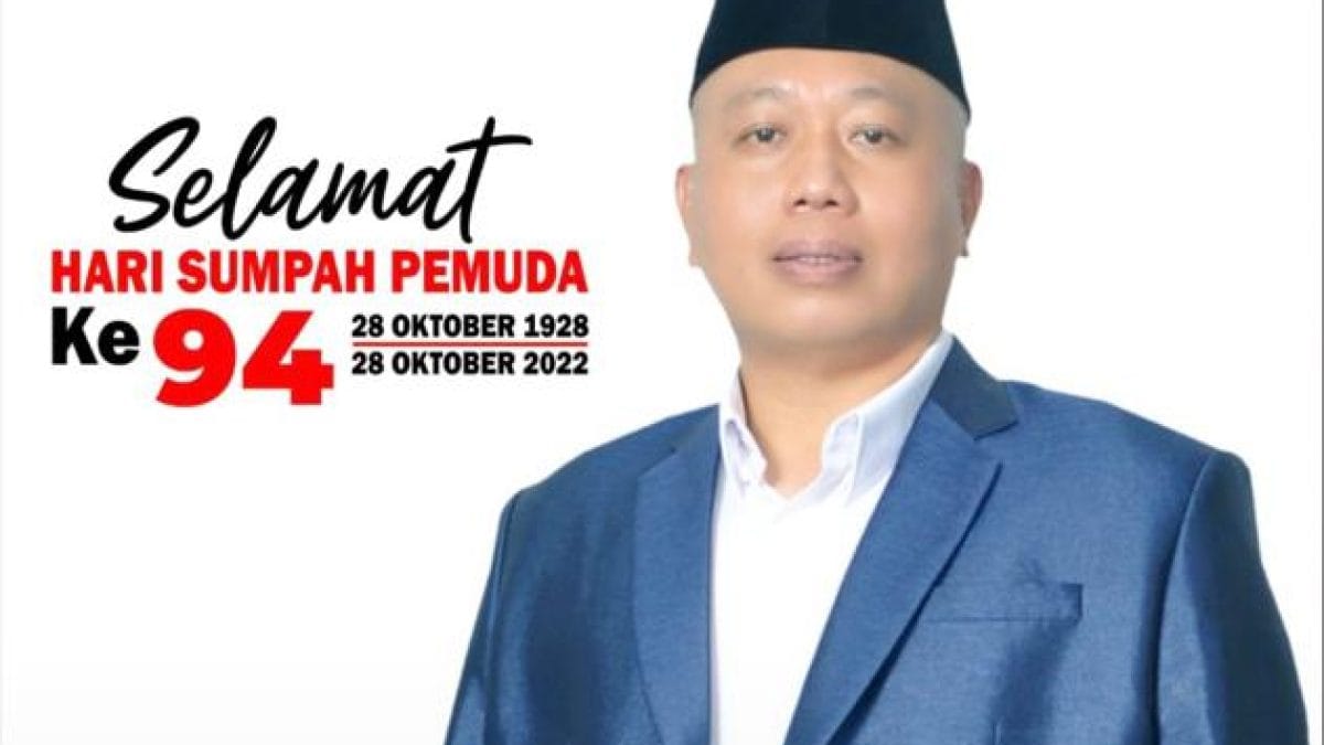 Wendi Lie jaya  Ucapkan Hari Sumpah Pemuda; Hai Pemuda Gerakan Perubahan Butuh Semangat Mudamu