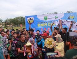 Persibayur Kecamatan Teluk Bayur Juara 1 Sepak Bola KNPI CUP 2022