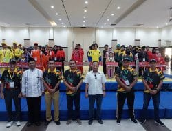 Pukul Gong H.Suriadi Marzuki Buka Pertandingan Cabor Wushu