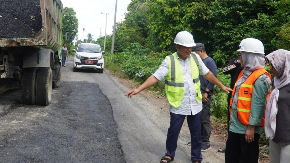 DPUPR Terus perbaiki Jalan Di Maratua Menjelang Porprov VII