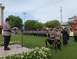 Pimpin Sertijab, Kapolres Berau Beri Ucapan “Selamat bergabung” untuk Wakapolres Baru.