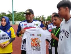 Perhelatan Festival Sepak Bola Merdeka Belajar 2022 Tingkat Pelajar SMP se-Kutim Resmi Dibuka