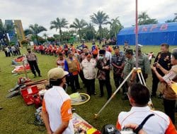 Ardiansyah Sulaiman Pimpin Apel Siaga Pencegahan dan Kesiapsiagaan Bencana Kebakaran Hutan dan Lahan
