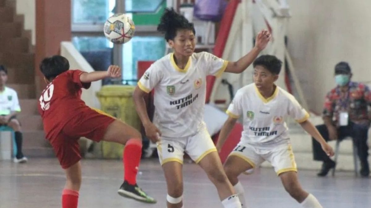 Futsal Putri Kutim Raih Perunggu Setelah Mengalahkan Futsal Putri Bontang