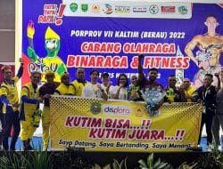 Sabet 6 Medali Di Porprov VII Kaltim, PBFI Kutim Menjadi Juara Umum