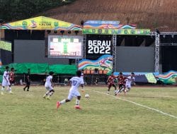 Laga Pembuka Cabor Sepakbola Porprov VII Kaltim, Samarinda 0-2 Kukar
