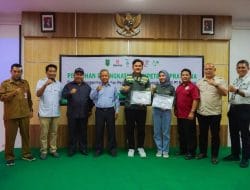 Asisten II Buka Pelatihan Peningkatan Kompetensi Pra Kerja Bupati ucapkan terimakasih kepada Yayasan Dharma Bhakti PT Berau Coal