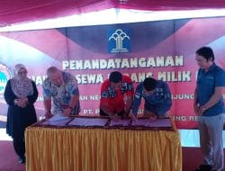 PT Prima Mas Berau Tanda Tangan Sewa Lahan Eks Rutan Tanjung Redeb