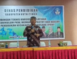 Bimtek Peningkatan SDM Disdik Kutim Harapkan Bisa Menjangkau 18 Kecamatan Tahun 2023