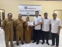 Camat Teluk Bayur Beri Apresiasi Terbaik Atas Bantuan CSR PT SBE