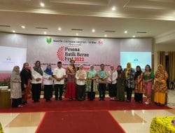 Dewan Kerajinan Nasional Daerah (Dekranasda) Kabupaten Berau Menggelar Pameran Batik khas Berau