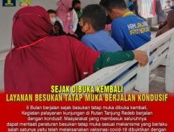 2 Tahun di Tiadakan, Kini Rutan Kelas II Tanjung Redeb Buka Besuk Secara Tatap Muka