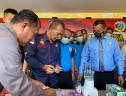 Polres Berau Musnahkan 133.77 Gram Barang Bukti Sabu Hasil Operasi Antik