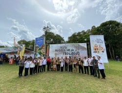 Lestarikan Budaya dan Sebagai Ajang Silaturahmi;  Kampung Merasa Gelar Pesta Budaya Meja Panjang