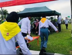 Jumbara ke V Dikuti 750 Anggota PMR Sekutim, Bertujuan Untuk Mengevaluasi Kegiatan Pembinaan Serta Pengembangan SDM Relawan