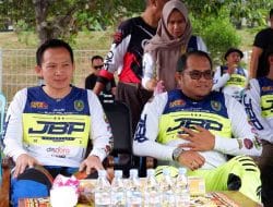Kasmidi Buka Jelajah Bukit Pelangi di Ikuti 700 Riders