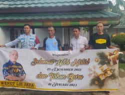 Sambut Natal,Wendy Lie Jaya Bagikan Bingkisan Untuk Warga Binaan Rutan Kelas IIB Tanjung Redeb