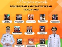 Berikut Penghargaan Pemkab Berau Sepanjang 2022