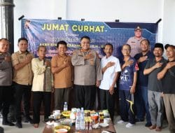 Silaturahmi Jumat Curhat, Polres Berau Bersama Ikaparti Berau Sepakat Berantas Miras