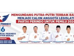 Partai Perindo Berau Mengundang Putra-Putri Terbaik Kabupaten Berau Untuk Menjadi Calon Anggota Legislatif Pada Pemilu 2024
