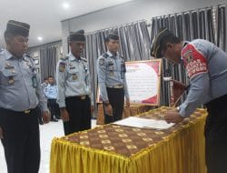 Rutan Tanjung Redeb Canangkan Pembangunan Zona Integritas Menuju WBK WBBM Tahun 2023