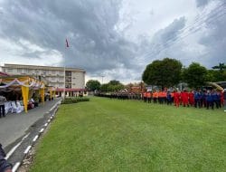 Polres Berau Gelar Apel Gabungan Kesiapan Pengamanan Malam Tahun Baru 2023