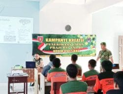 Sosialisasikan Tata Cara Rekruitmen Prajurit TNI AD, Kodim 0902/Berau Gelar Kampanye Kreatif di Ponpes Hidayatullah Berau