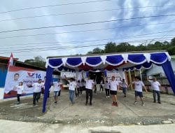 Masih Dalam Rangkaian Acara Pelantikan DPD dan DPC, Partai Perindo Kabupaten Berau Gelar Senam Sehat Bersama