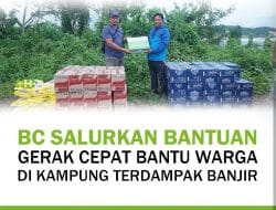 Peduli Masyarakat, PT Berau Coal Salurkan Bantuan Logistik ke 7 kampung Yang Tertimpa Musibah Banjir