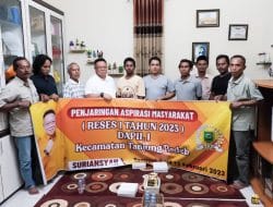 Reses di Jalan Di Ponegoro dan Murjani III, Suriansyah Alan Perjuangkan Usulan Peningkatan Jalan dan PJU di APBD Perubahan