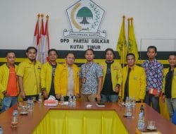 Jalin Silaturahmi dan Komunikasi Bawaslu Bertandang ke DPD Partai Golkar Kutim