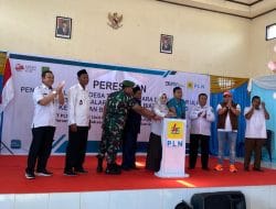 Akhirnya Dua Kampung di Kecamatan Tabalar Menikmati Listrik