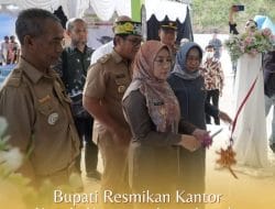 Bupati Resmikan Kantor Kepala Kampung Long Lanuk, Harapkan Pelayanan Kepada Masyarakat lebih Maksimal