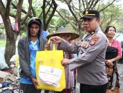 Berbagi Keberkahan di Bulan Ramadan, Polres Berau Bagikan Bantuan Sosial