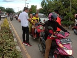 Berbagi Kebahagian di Bulan Suci Ramadan, DPD Partai Perindo Bagikan Takjil Gratis