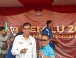 Ketua DPD Partai Perindo Berau, H.Agus Uriansyah,Ikuti Kirab Pemilu 2024