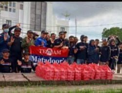 Berbagi Keberkahan Ramadhan, Ormas Matador Bagikan Ratusan Takjil Ramadhan