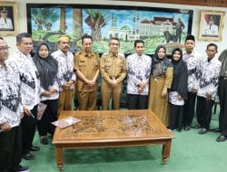 Bupati Ardiansyah Terima Kunjungan Silahturahmi Pengurus PGRI Kutim