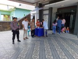 Bhabinkamtibmas lakukan giat keamanan Ibadah Umat Nasrani Dalam Rangka peringatan Kenaikan Isa Almasih Tahun 2023