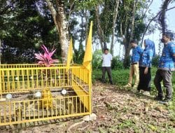 Dinas PUPR Bersama Kecamatan Gunung Tabur Tinjau Makam Raja Baddit Dipattung, Melalui APBD Perubahan Renovasi Makam Mulai di Lakukan